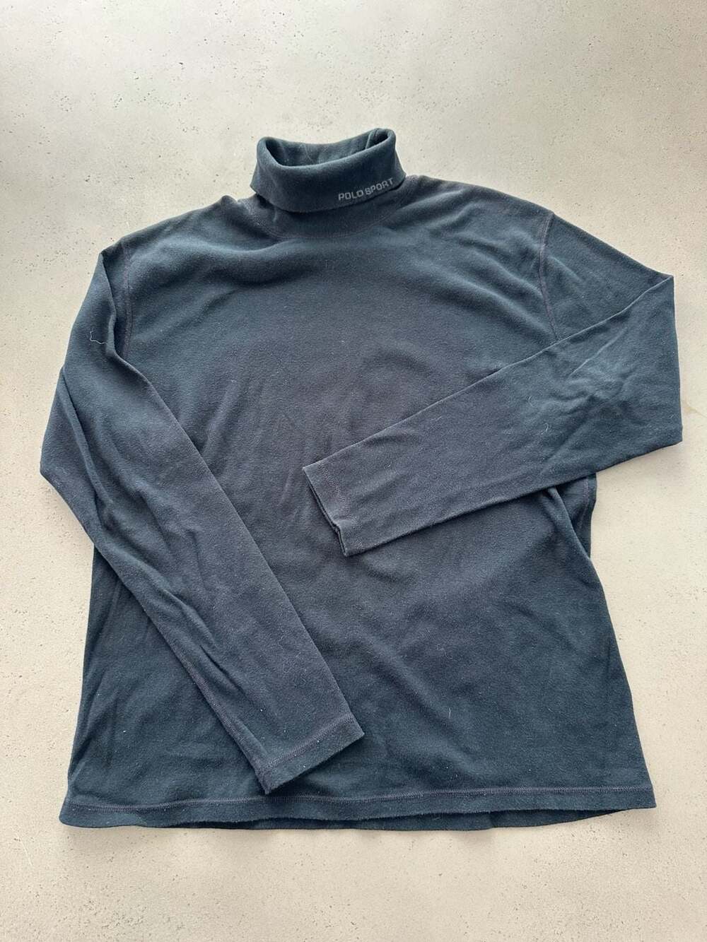 Vintage Polo Sport Ralph Lauren Embroidered Turtleneck Long Sleeve Shirt